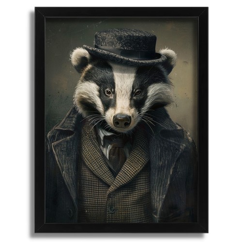 Peaky blinders badger art - badger,
