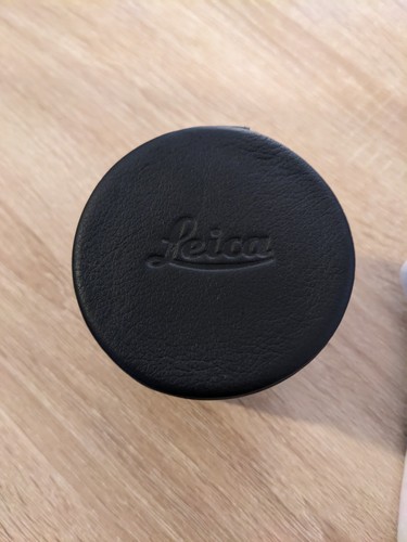 Leica leather lens - lens, case