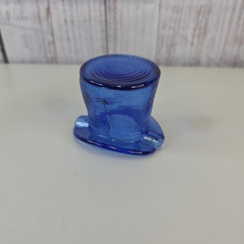 Cobalt blue glass top hat - cobalt,