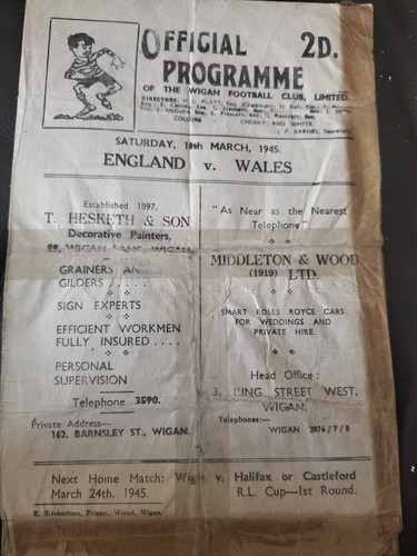 Vintage england wales rugby - vintage,