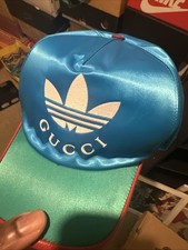 Gucci Adidas Blue Logo
