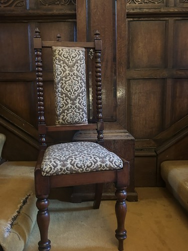 Antique prayer chair elegant - antique,