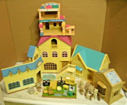Sylvanian families bundle - sylvanian,