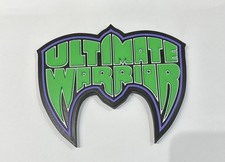 Decorative WWE WWF Ultimate Warrior  Logo  Room Sign Display Wrestling