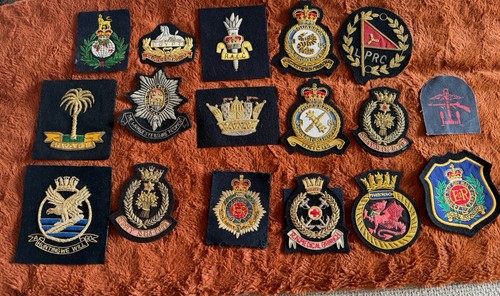 Job lot military patches - job,