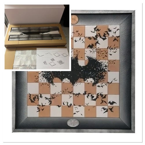Eaglemoss resin chess - board, dc