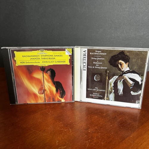 Lot sergei rachmaninov cd - lot:,