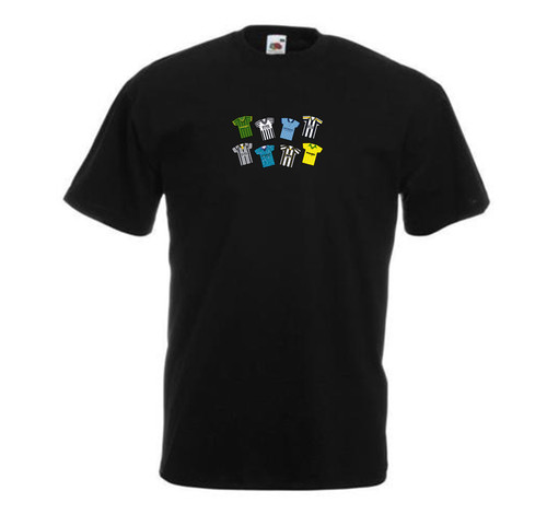 Notts county retro kits - county, black