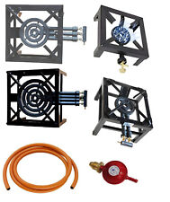 Boiling Ring Burners Lpg Gas Propane Low Pressure Regulator Hose Heavy Duty