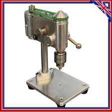 UK Precision CNC Milling Machine Mini Drill Press Portable Benchtop Driller 220V