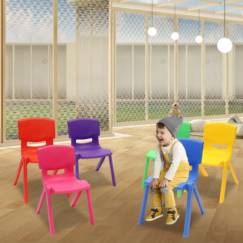 6pcs stackable school - school, chairs