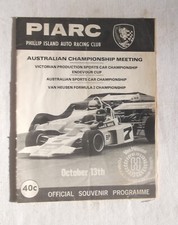 1974 Phillip Island Programme