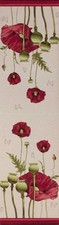 Poppy White French Tapestry