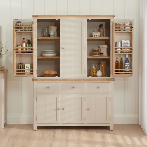 Pantry cupboard marbury putty - pantry,