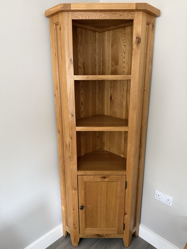 Solid oak tall - tall, corner