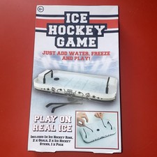 Ice Hockey Game Just Add Water Freeze and Play. Brand New.
