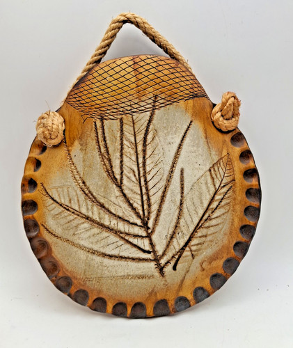 Vintage handmade ceramic wall - vintage,