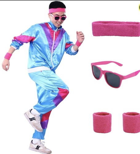 80s shell suit costume fancy - shell,