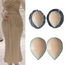 2Pcs Silicone Hip Pads Faux