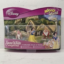 Disney Snow White & Seven Dwarfs Micro World Mini Figures Brand New Corinthian