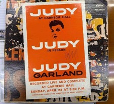 Judy garland autographed - judy,