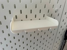 Mouse Shelf Holder Display Hooks Stand for IKEA SKADIS / UPPSPEL Pegboard