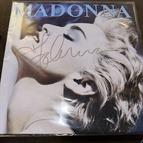 Madonna hand signed true - hand, lp