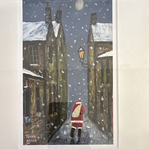 Peter brook signed - signed, framed