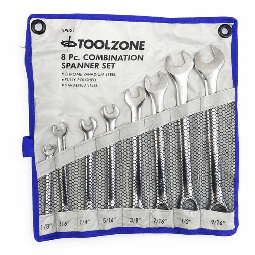 8pc whitworth spanner set - 8pc,