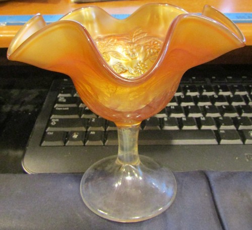 Vintage fenton carnival - carnival, glass