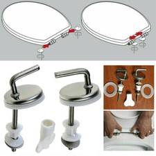 2Pcs Toilet Seat Fittings