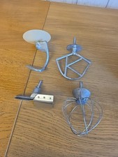 Vintage Kenwood Chef Mixer Attachments K Beater, Dough Hook, Pala Blade & Whisk