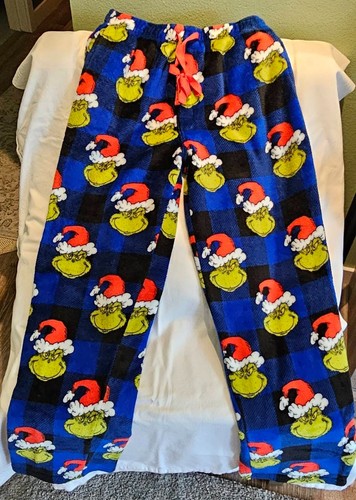 The grinch plush pajama pants - plush,