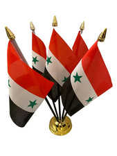 Syria Syrian 2 Star 5 Flag