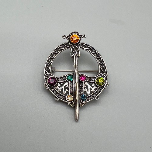 Vintage celtic tara - vintage, brooch