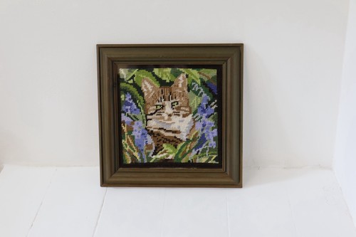 Vintage tapestry completed - tapestry,