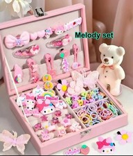 Girls kids School Pink Hair