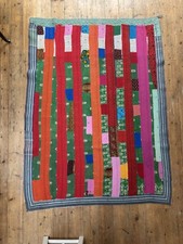 Vintage kantha quilt - quilt, bedspread