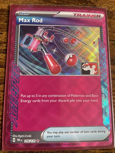 Pokémon tcg max rod - max, 116/131