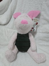 Disney Christopher Robin Collection Piglet Soft Toy Winnie The Pooh