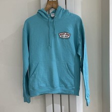 Ron Jon Surf Shop - Myrtle Beach - Men’s Cyan Hoodie - Size Small 