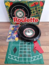 Vintage 1960's ROULETTE Wheel Family Game - MADE IN HONG KONG Casino Games Party