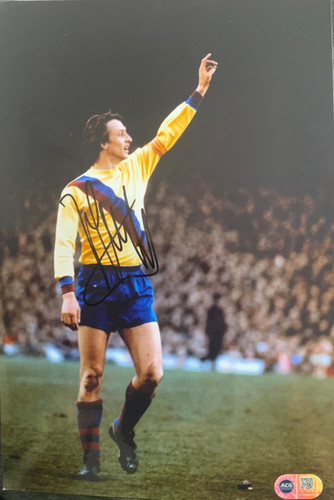 Johan cruyff barcelona signed - ,