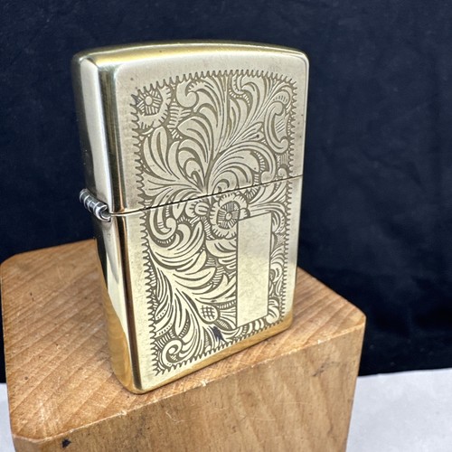 1996 brass zippo lighter - brass,