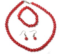 Classic faux pearl necklace - classic,