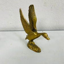 VTG Solid Brass Flying Duck