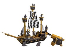 Build Your Own, Pirate Ship - Cardboard Craft Toy Gift
