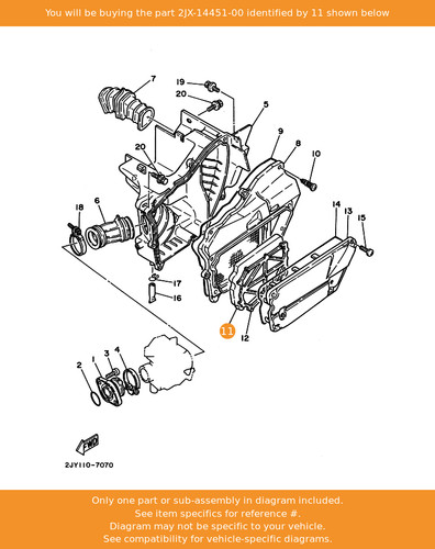 Yamaha element air cleaner - yamaha,