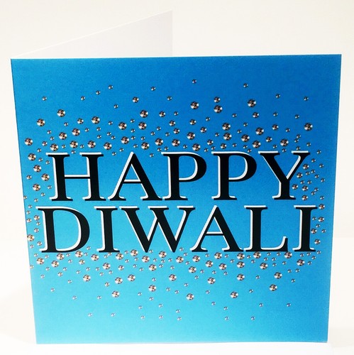Happy diwali card blank - ,