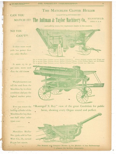 1898 aultman taylor - 1898,